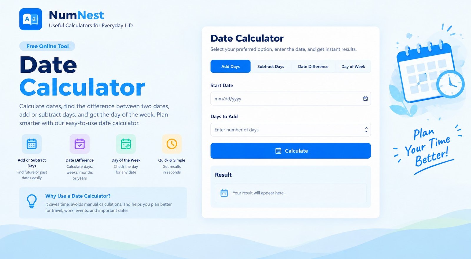 Date Calculator