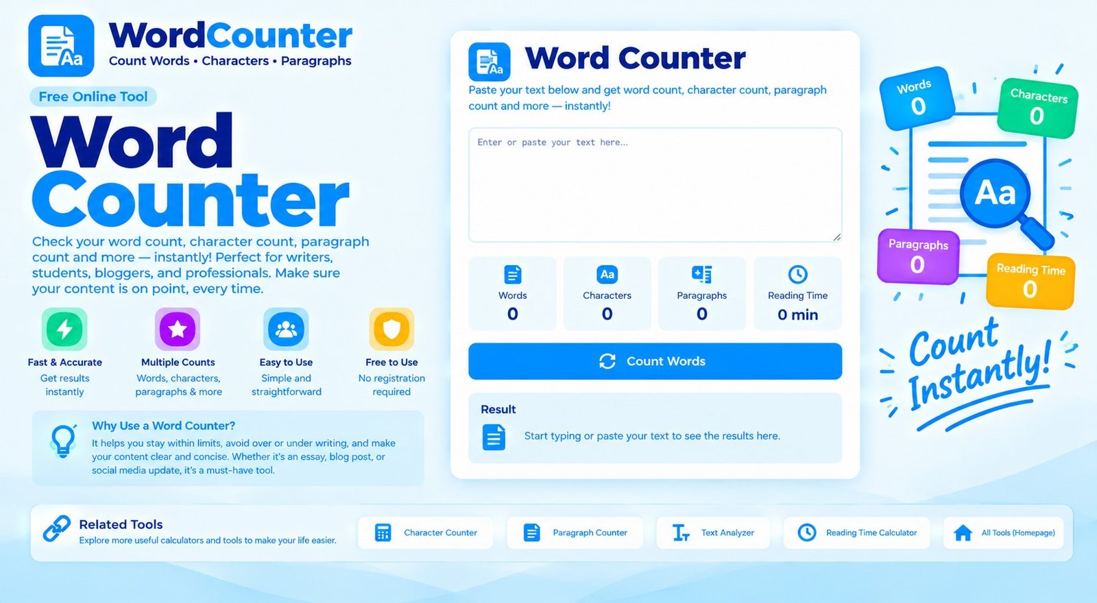 Word Counter Tool